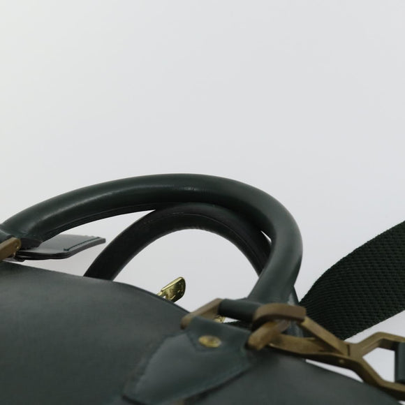 LOUIS VUITTON Taiga Elanga An Poche Boston Bag Acajou M30104 LV Auth 163911