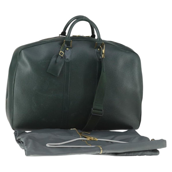 LOUIS VUITTON Taiga Elanga An Poche Boston Bag Acajou M30104 LV Auth 163911