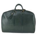 LOUIS VUITTON Taiga Elanga An Poche Boston Bag Acajou M30104 LV Auth 163911-13