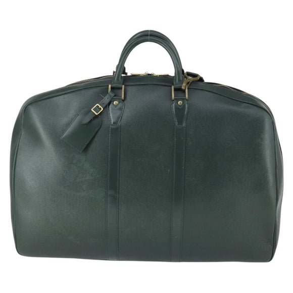 LOUIS VUITTON Taiga Elanga An Poche Boston Bag Acajou M30104 LV Auth 163911
