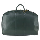 LOUIS VUITTON Taiga Elanga An Poche Boston Bag Acajou M30104 LV Auth 163911-2