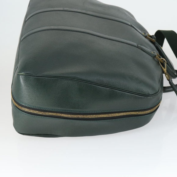 LOUIS VUITTON Taiga Elanga An Poche Boston Bag Acajou M30104 LV Auth 163911