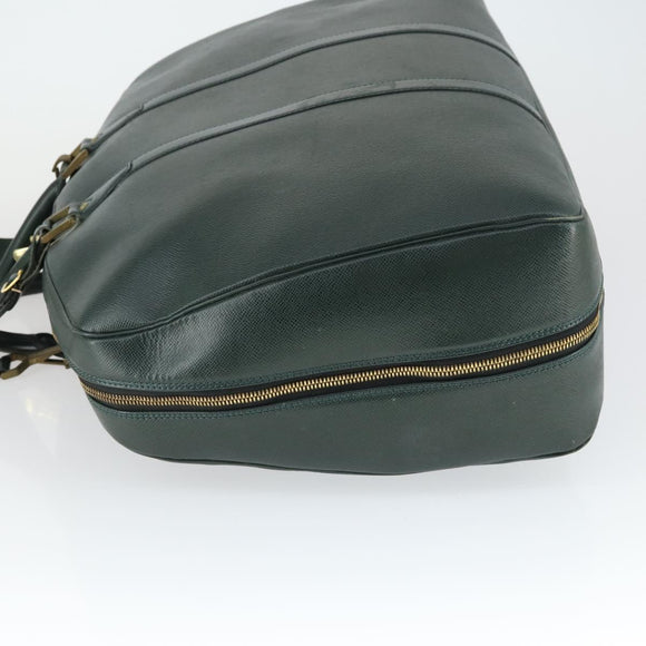LOUIS VUITTON Taiga Elanga An Poche Boston Bag Acajou M30104 LV Auth 163911