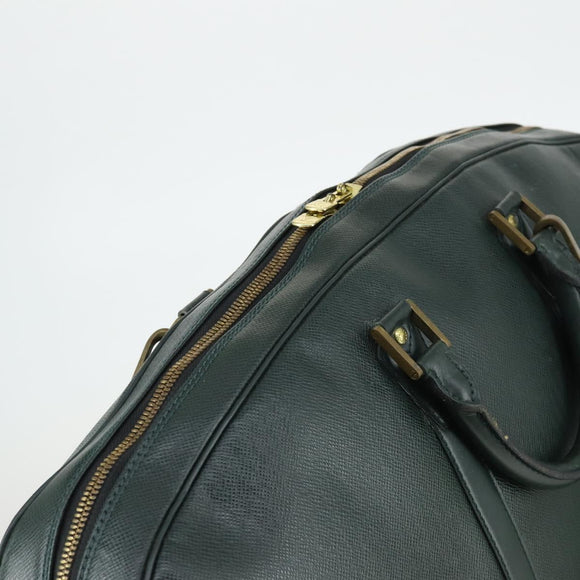 LOUIS VUITTON Taiga Elanga An Poche Boston Bag Acajou M30104 LV Auth 163911