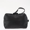 CELINE Shoulder Bag Leather Black Gold Auth 163914-5