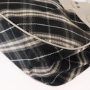 BURBERRY Nova Check Blue Label Hand Bag Canvas Black Auth 163921-14