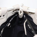 BURBERRY Nova Check Blue Label Hand Bag Canvas Black Auth 163921-18