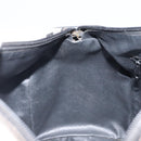 Burberrys Nova Check Hand Bag PVC Gray Gold Auth 163931-19