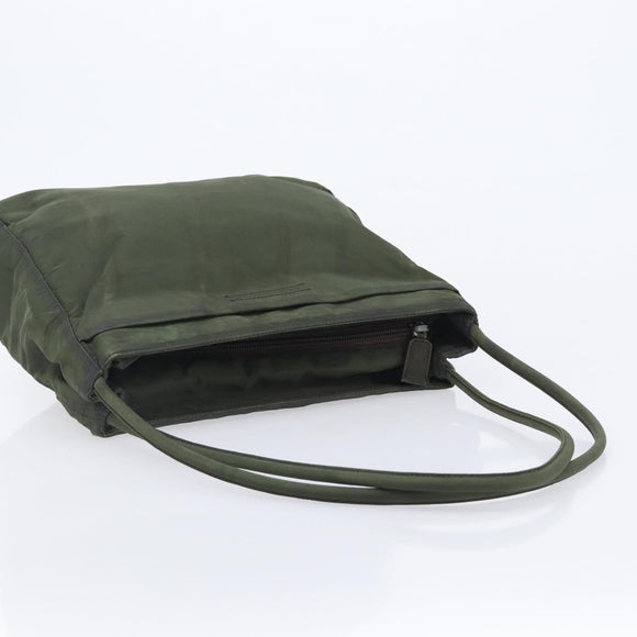 PRADA Hand Bag Nylon 5 Set Khaki Auth 163940