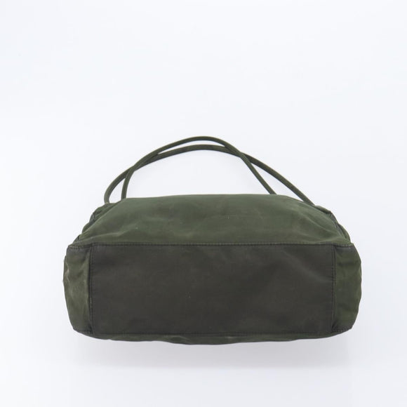 PRADA Hand Bag Nylon 5 Set Khaki Auth 163940