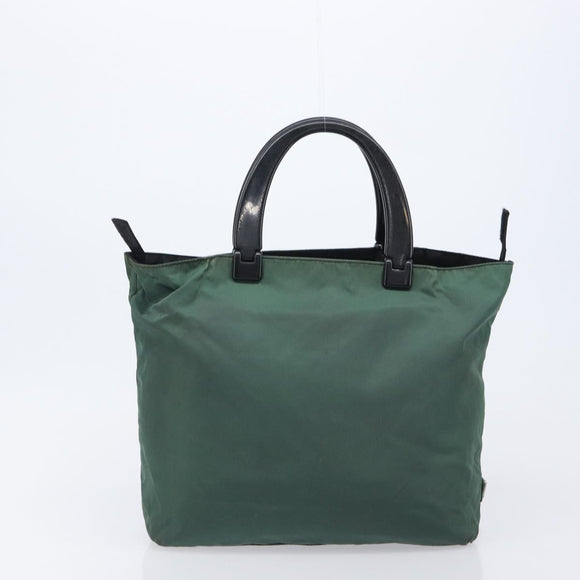 PRADA Hand Bag Nylon 5 Set Khaki Auth 163940
