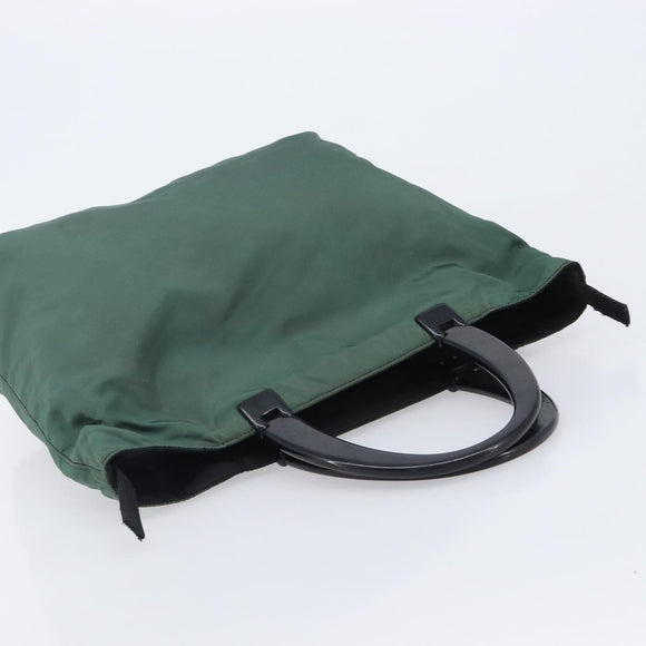 PRADA Hand Bag Nylon 5 Set Khaki Auth 163940