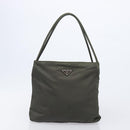 PRADA Hand Bag Nylon 5 Set Khaki Auth 163940-23
