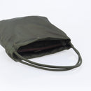 PRADA Hand Bag Nylon 5 Set Khaki Auth 163940-26