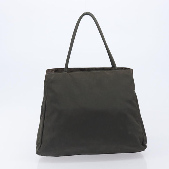 PRADA Hand Bag Nylon 5 Set Khaki Auth 163940