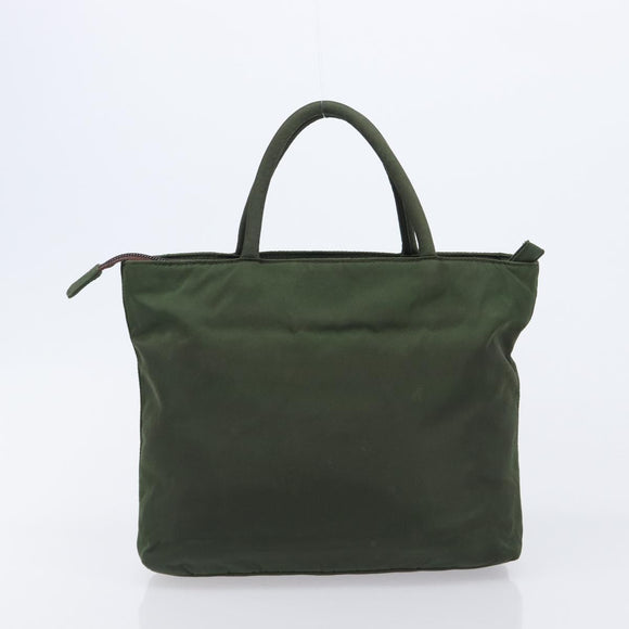 PRADA Hand Bag Nylon 5 Set Khaki Auth 163940