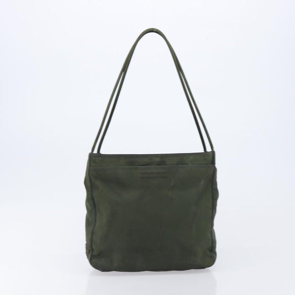 PRADA Hand Bag Nylon 5 Set Khaki Auth 163940