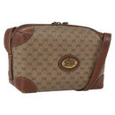 GUCCI Micro GG Supreme Shoulder Bag PVC Beige Gold 007 101 5294 Auth 163950-1