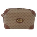 GUCCI Micro GG Supreme Shoulder Bag PVC Beige Gold 007 101 5294 Auth 163950-2