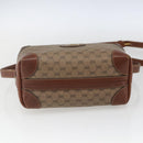 GUCCI Micro GG Supreme Shoulder Bag PVC Beige Gold 007 101 5294 Auth 163950-9