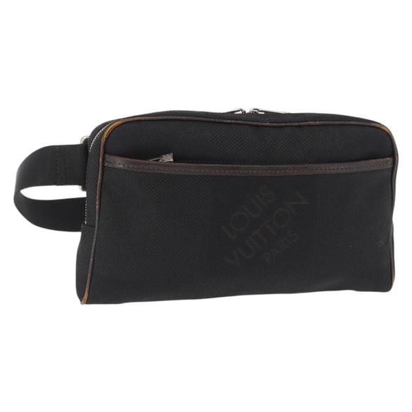 LOUIS VUITTON Damier Geant Acrobat Shoulder Bag Canvas Black M93620 Auth 163961