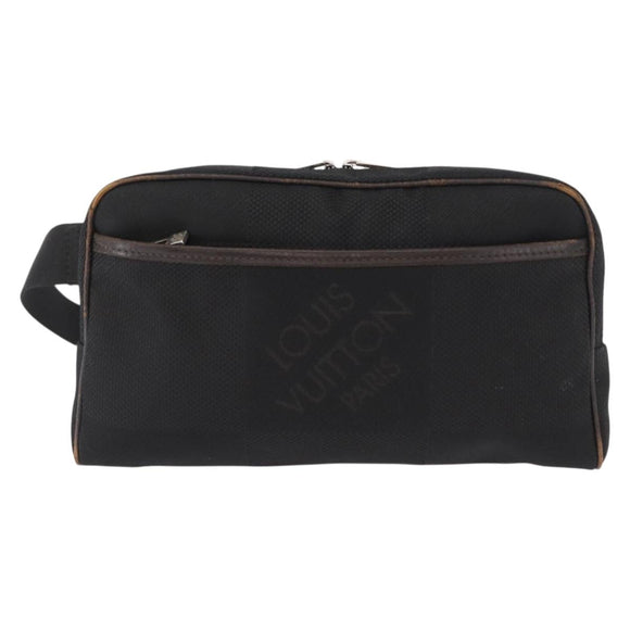LOUIS VUITTON Damier Geant Acrobat Shoulder Bag Canvas Black M93620 Auth 163961