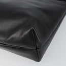 Salvatore Ferragamo Shoulder Bag Leather Black Gold Auth 163963-10
