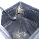 Salvatore Ferragamo Shoulder Bag Leather Black Gold Auth 163963-17