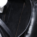 Salvatore Ferragamo Shoulder Bag Leather Black Gold Auth 163963-19
