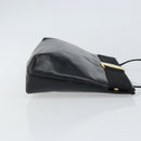 Salvatore Ferragamo Shoulder Bag Leather Black Gold Auth 163963-4