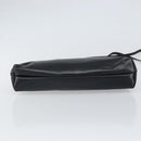 Salvatore Ferragamo Shoulder Bag Leather Black Gold Auth 163963-9