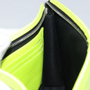 LOUIS VUITTON Taiga Pochette Voyager MM Clutch Bag Jaune LV Auth 163964-17