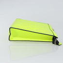 LOUIS VUITTON Taiga Pochette Voyager MM Clutch Bag Jaune LV Auth 163964-3