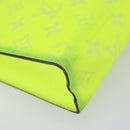 LOUIS VUITTON Taiga Pochette Voyager MM Clutch Bag Jaune LV Auth 163964-14