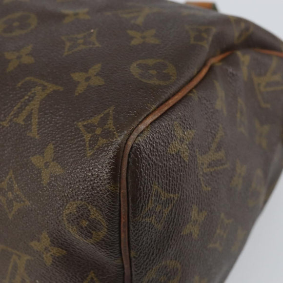 LOUIS VUITTON Monogram Speedy 25 Hand Bag M41528 LV Auth 163965