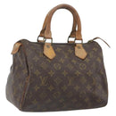 LOUIS VUITTON Monogram Speedy 25 Hand Bag M41528 LV Auth 163965-1