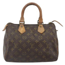 LOUIS VUITTON Monogram Speedy 25 Hand Bag M41528 LV Auth 163965-13