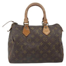 LOUIS VUITTON Monogram Speedy 25 Hand Bag M41528 LV Auth 163965-2