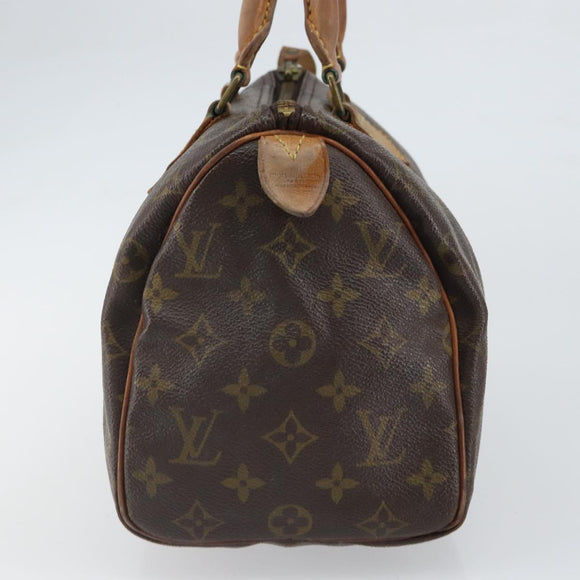 LOUIS VUITTON Monogram Speedy 25 Hand Bag M41528 LV Auth 163965