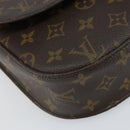 LOUIS VUITTON Monogram Saint Cloud GM Shoulder Bag M51242 LV Auth 163966-16