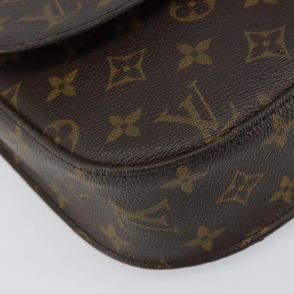LOUIS VUITTON Monogram Saint Cloud GM Shoulder Bag M51242 LV Auth 163966