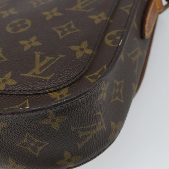 LOUIS VUITTON Monogram Saint Cloud GM Shoulder Bag M51242 LV Auth 163966