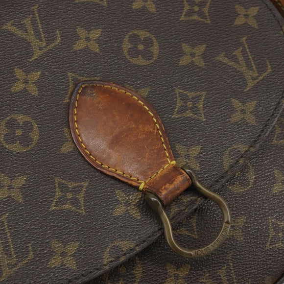 LOUIS VUITTON Monogram Saint Cloud GM Shoulder Bag M51242 LV Auth 163966