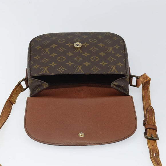 LOUIS VUITTON Monogram Saint Cloud GM Shoulder Bag M51242 LV Auth 163966