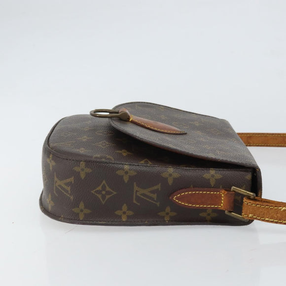 LOUIS VUITTON Monogram Saint Cloud GM Shoulder Bag M51242 LV Auth 163966