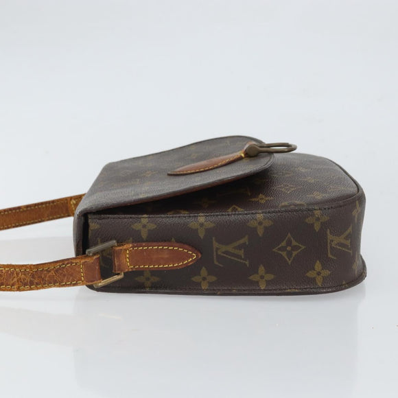 LOUIS VUITTON Monogram Saint Cloud GM Umhängetasche M51242 LV Auth 163966
