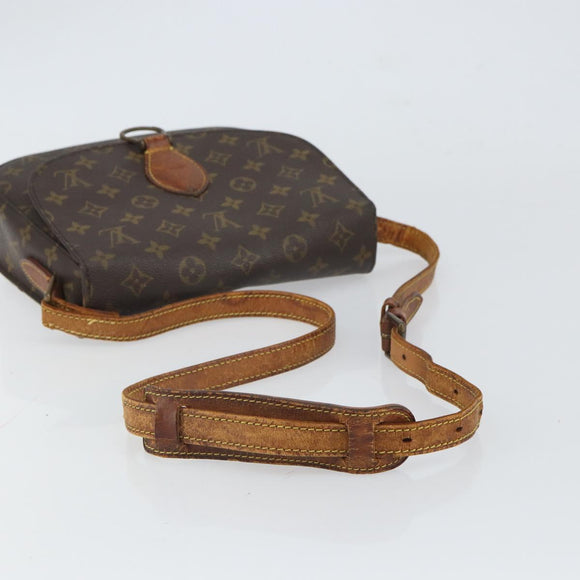LOUIS VUITTON Monogram Saint Cloud GM Shoulder Bag M51242 LV Auth 163966
