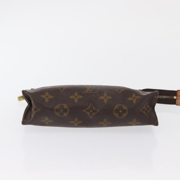 LOUIS VUITTON Monogram Poche Toilette 19 Pouch M47544 LV Auth 163968