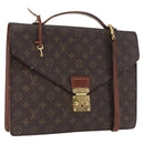 LOUIS VUITTON Monogram Porte Documents Bandouliere Bag M53338 LV Auth 163970-1