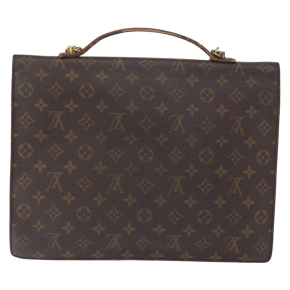 LOUIS VUITTON Monogram Porte Documents Bandouliere Bag M53338 LV Auth 163970